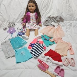 American girl doll bundle